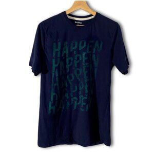 Easybuy 'Happen' Navy Graphic Tee
